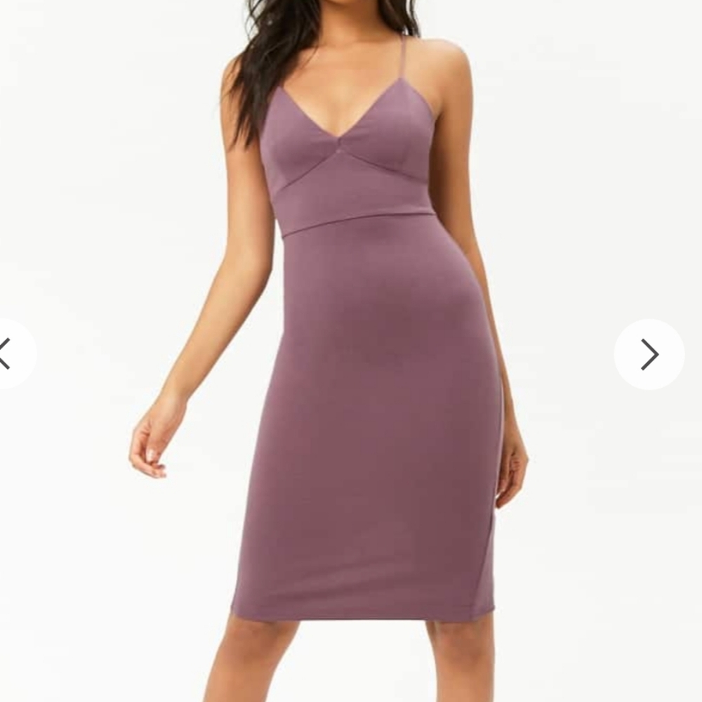 Plum Bodycon Dress